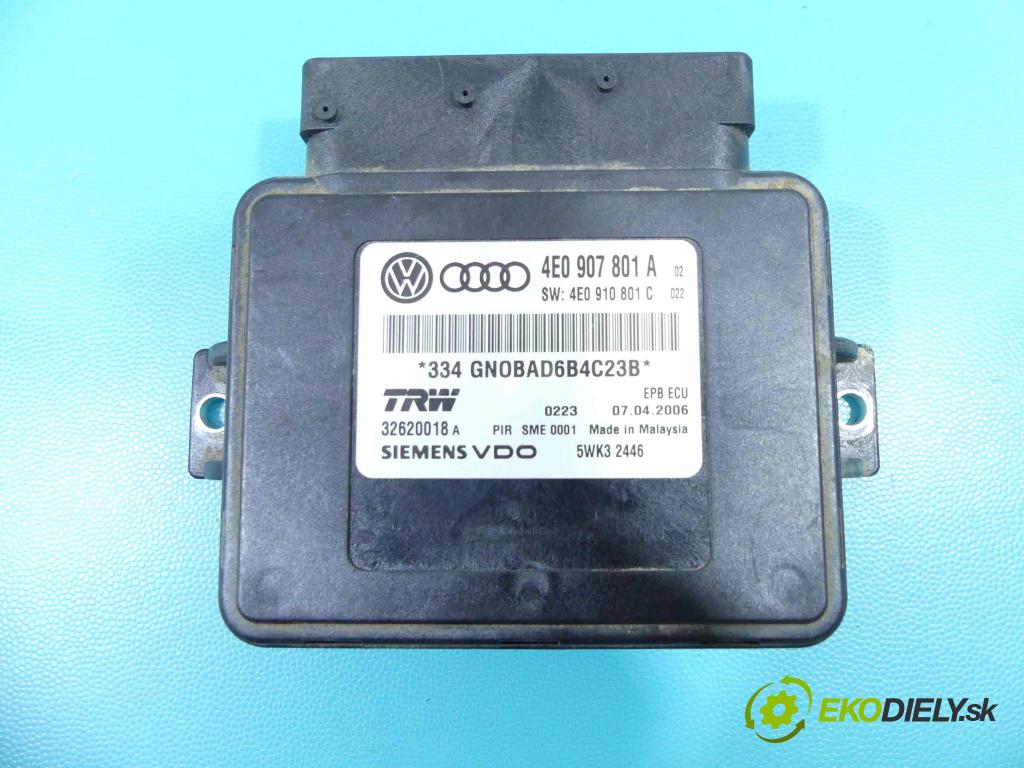 Audi A8 D3 2002-2009 4,2.0 V8 tdi 326KM automatic 240 kW 4134 cm3 4- modul riadiaca jednotka 5WK32446 (Ostatné)