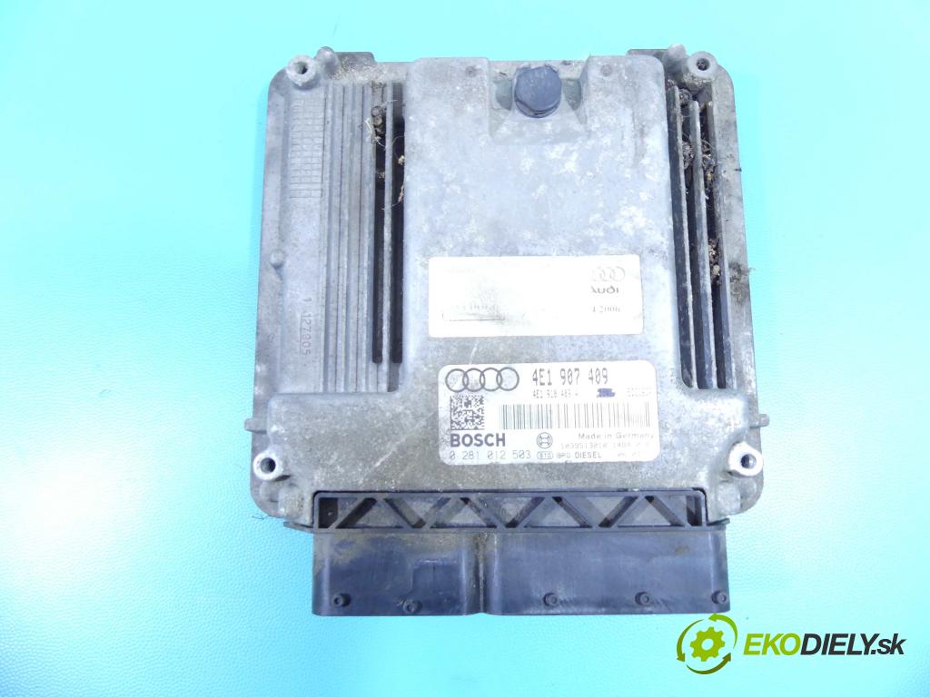 Audi A8 D3 2002-2009 4,2.0 V8 tdi 326KM automatic 240 kW 4134 cm3 4- řídící jednotka motoru 0281012503
