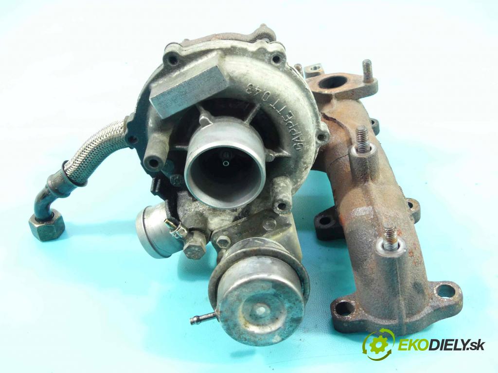 Skoda Roomster 1.4 tdi 80 hp manual 59 kW 1422 cm3 5- Turbodmychadlo 733783-7 (Turbodúchadla (kompletní))