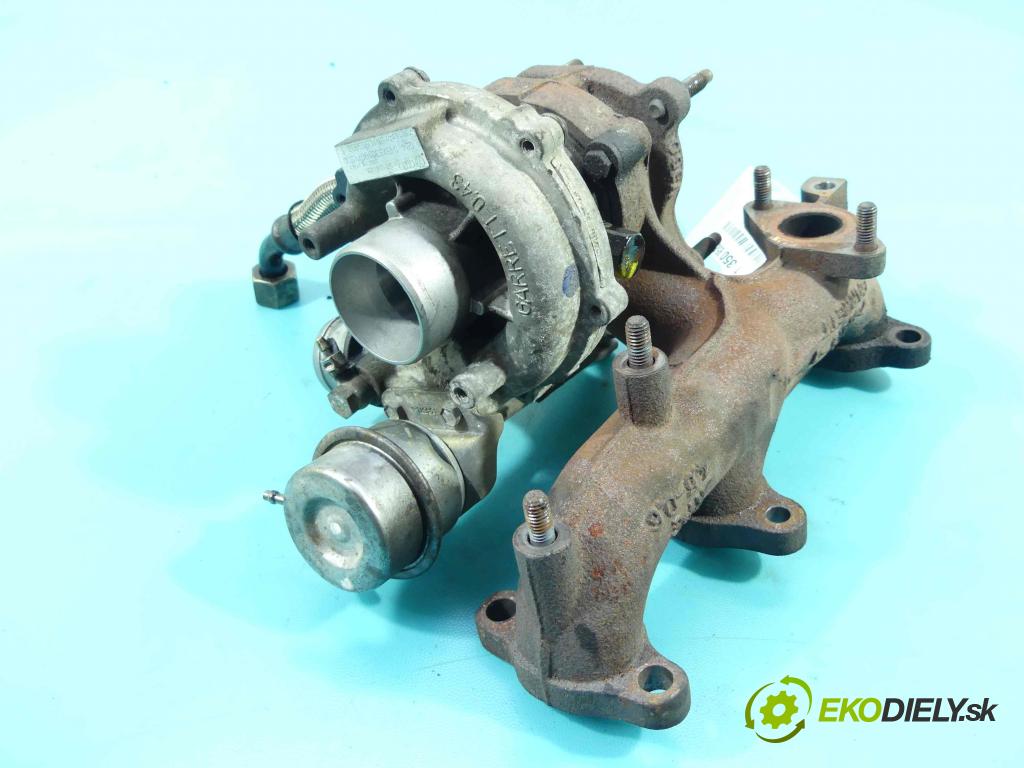 Skoda Roomster 1.4 tdi 80 hp manual 59 kW 1422 cm3 5- Turbodmychadlo 733783-7 (Turbodúchadla (kompletní))