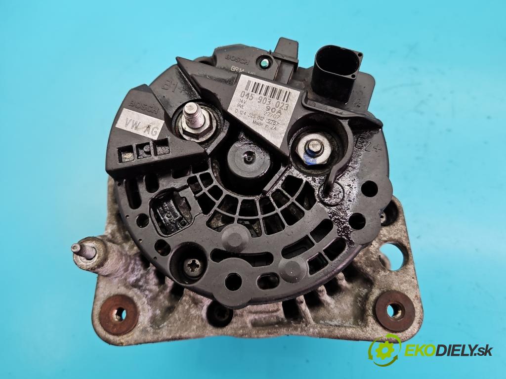 Skoda Roomster 1.4 tdi 80 hp manual 59 kW 1422 cm3 5- Alternator 045903023 0124325012 (Alternátory)