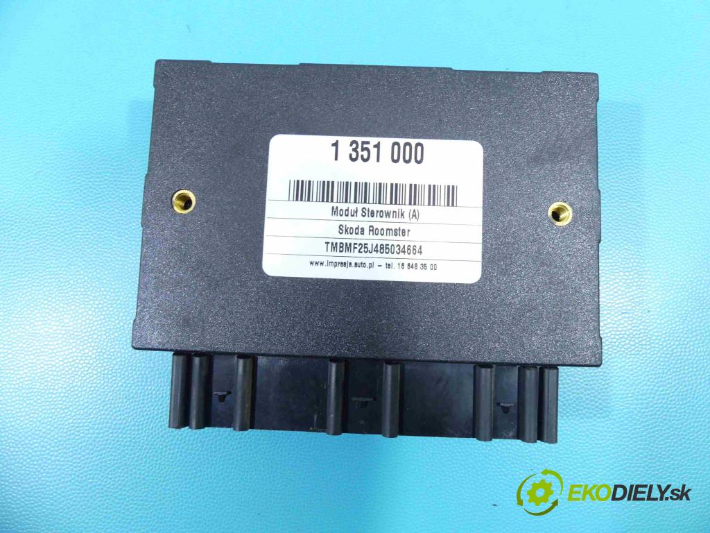 Skoda Roomster 1.4 tdi 80 HP manual 59 kW 1422 cm3 5- modul riadiaca jednotka 5J0959433A (Ostatné)