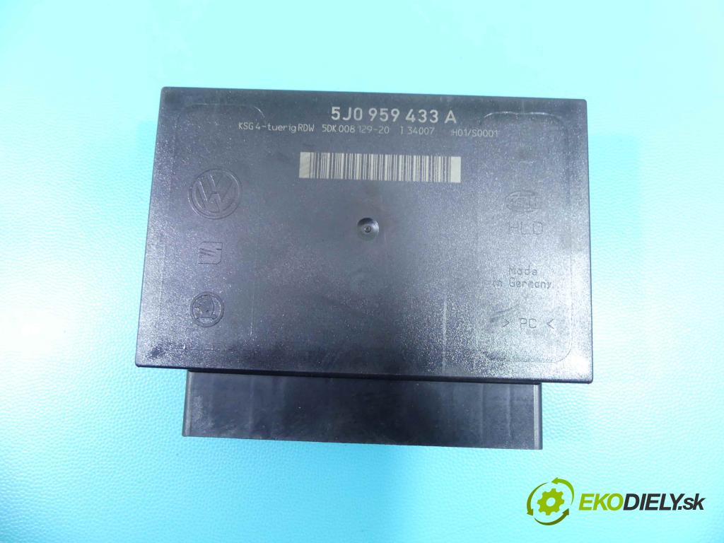 Skoda Roomster 1.4 tdi 80 HP manual 59 kW 1422 cm3 5- modul riadiaca jednotka 5J0959433A (Ostatné)