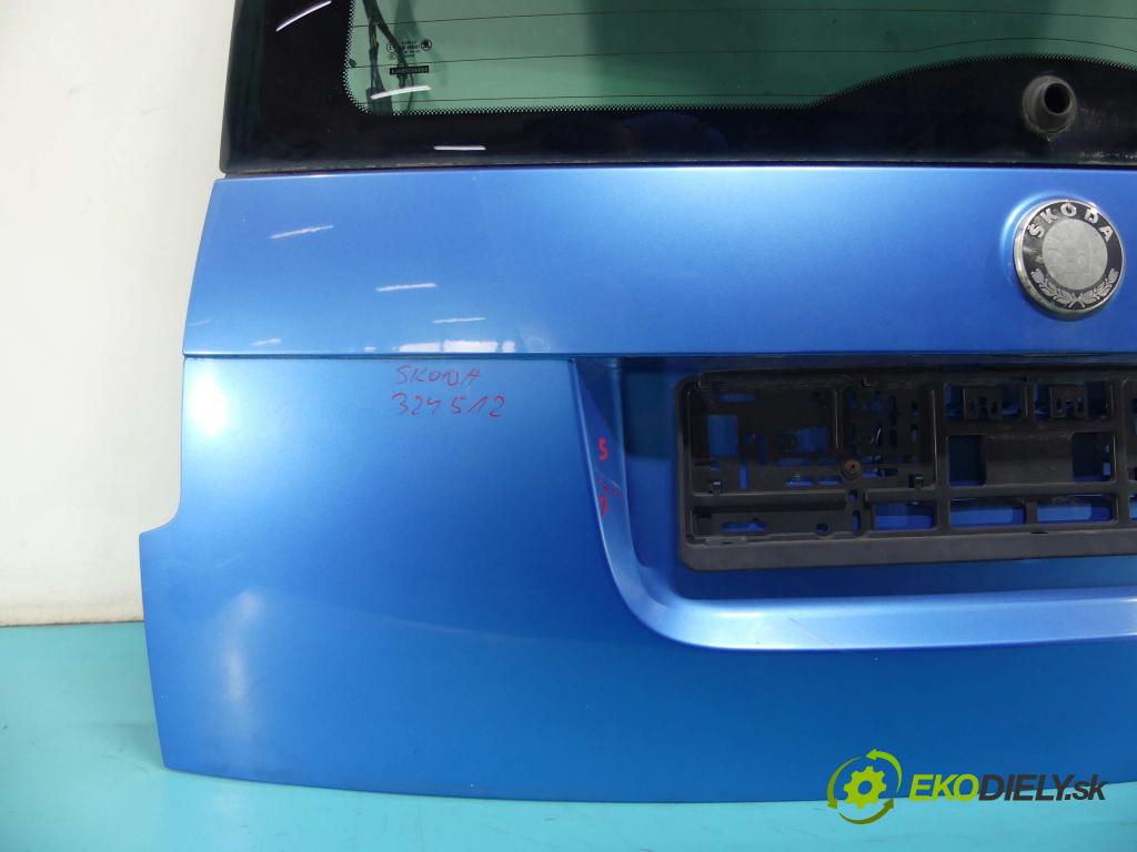 Skoda Roomster 1.4 tdi 80 hp manual 59 kW 1422 cm3 5- zadní kufrové dveře  (Zadní kapoty)
