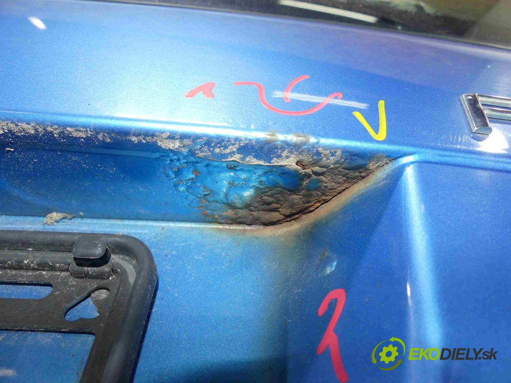 Skoda Roomster 1.4 tdi 80 hp manual 59 kW 1422 cm3 5- zadní kufrové dveře  (Zadní kapoty)