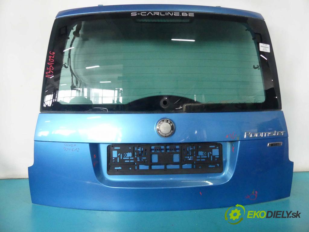 Skoda Roomster 1.4 tdi 80 hp manual 59 kW 1422 cm3 5- zadní kufrové dveře  (Zadní kapoty)