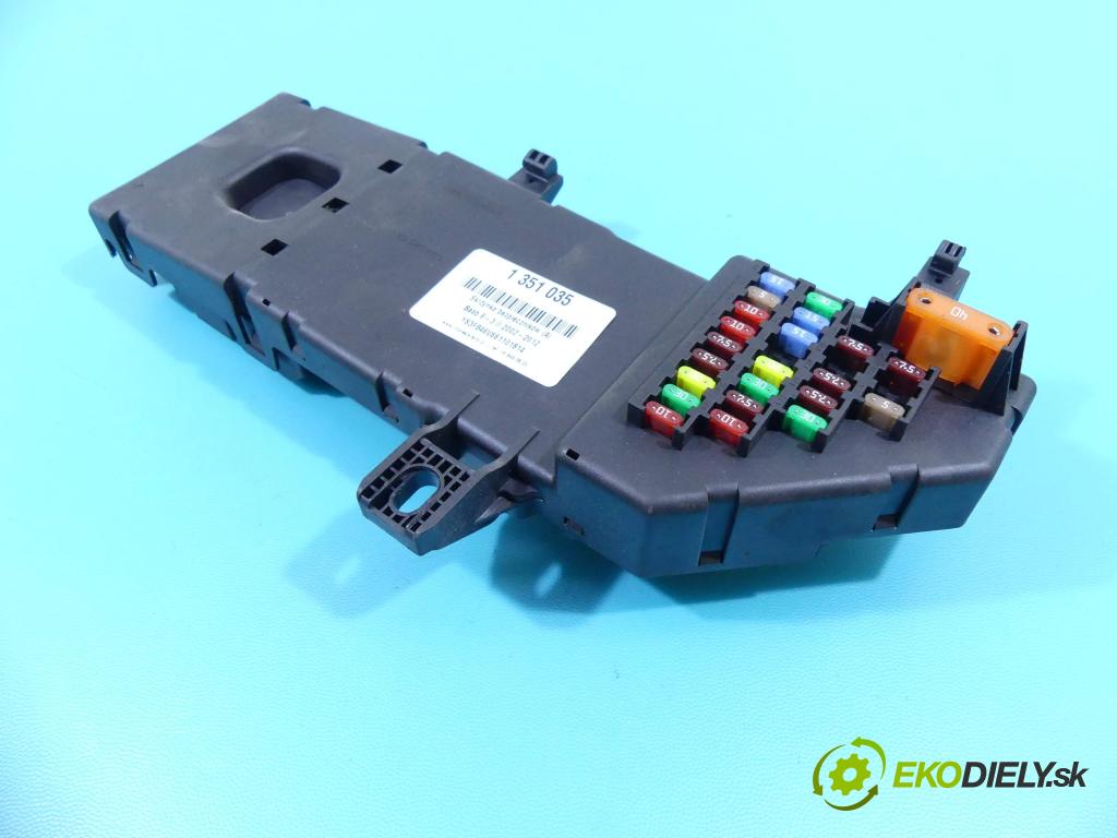 Saab 9-3 II 2002-2012 1.9 TiD 120 hp manual 88 kW 1910 cm3 4- skříňka pojistková 12760886 (Pojistkové skříňky)