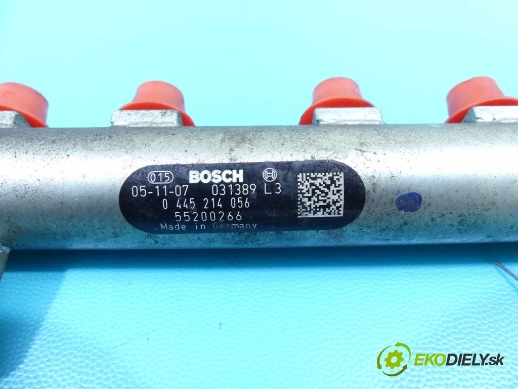 Saab 9-3 II 2002-2012 1.9 TiD 120 HP manual 88 kW 1910 cm3 4- lišta vstrekovacia 0445214056 (Vstrekovacie lišty)