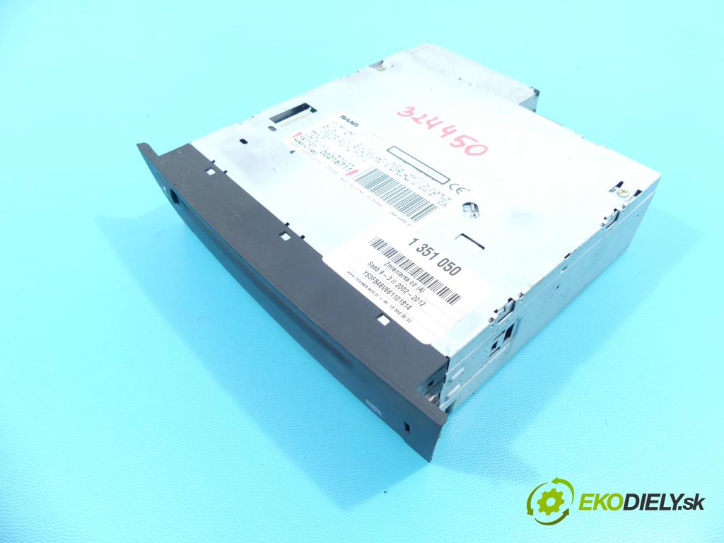 Saab 9-3 II 2002-2012 1.9 TiD 120 HP manual 88 kW 1910 cm3 4- Menič: cd 12757121 (CD meniče)