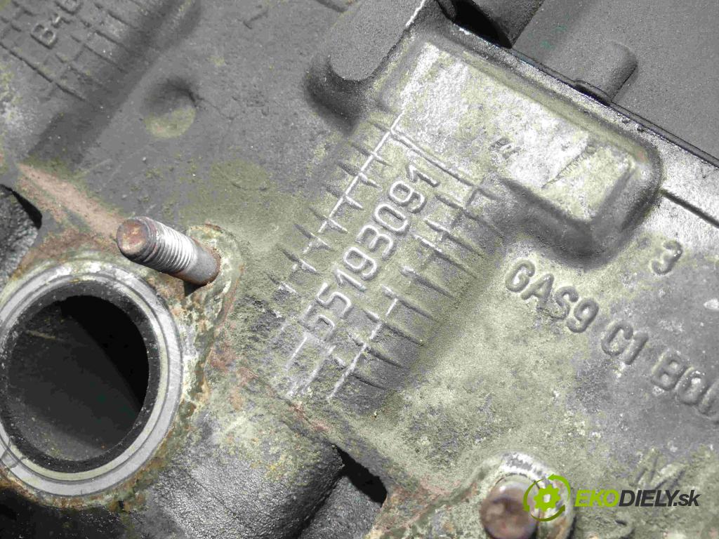 Saab 9-3 II 2002-2012 1.9 TiD 120 hp manual 88 kW 1910 cm3 4- hlava motoru Z19DT