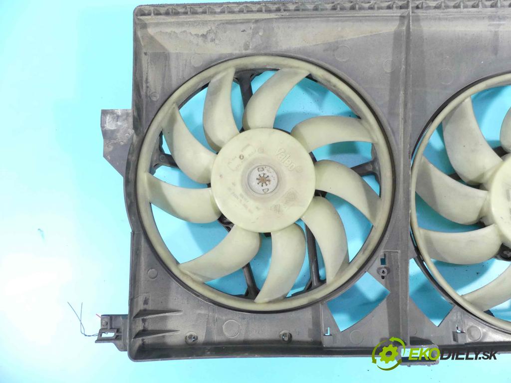 Saab 9-3 II 2002-2012 1.9 TiD 120 HP manual 88 kW 1910 cm3 4- Ventilátor chladiča 13123751