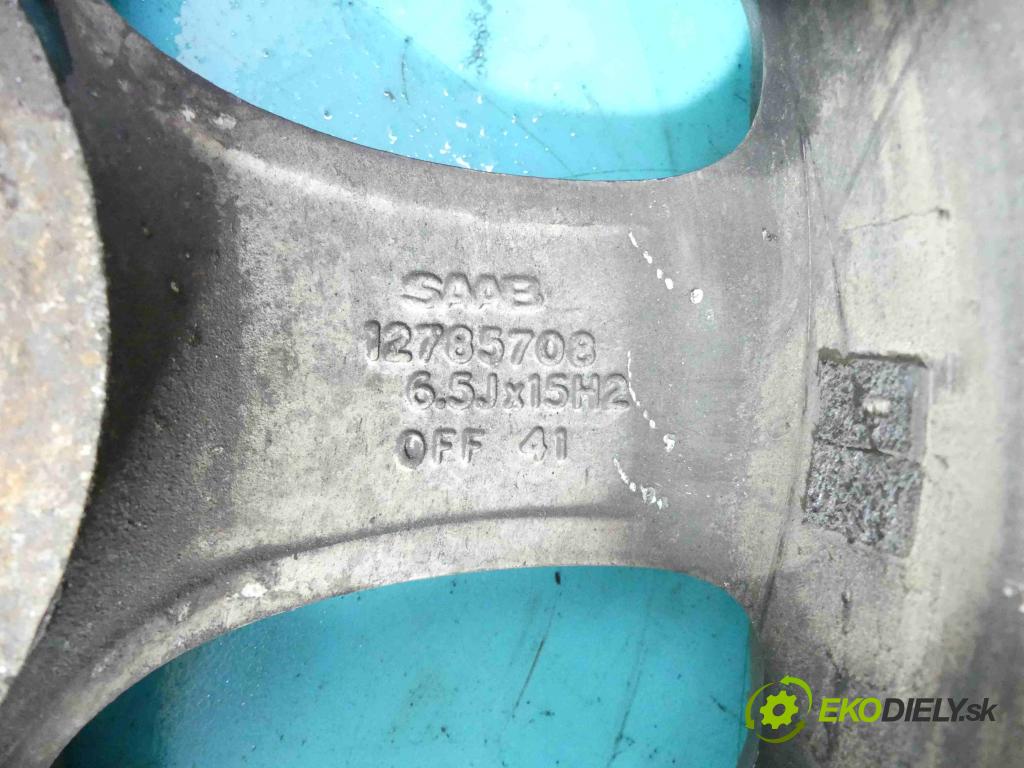 Saab 9-3 II 2002-2012 1.9 TiD 120 hp manual 88 kW 1910 cm3 4- hlinikové disky 12785708