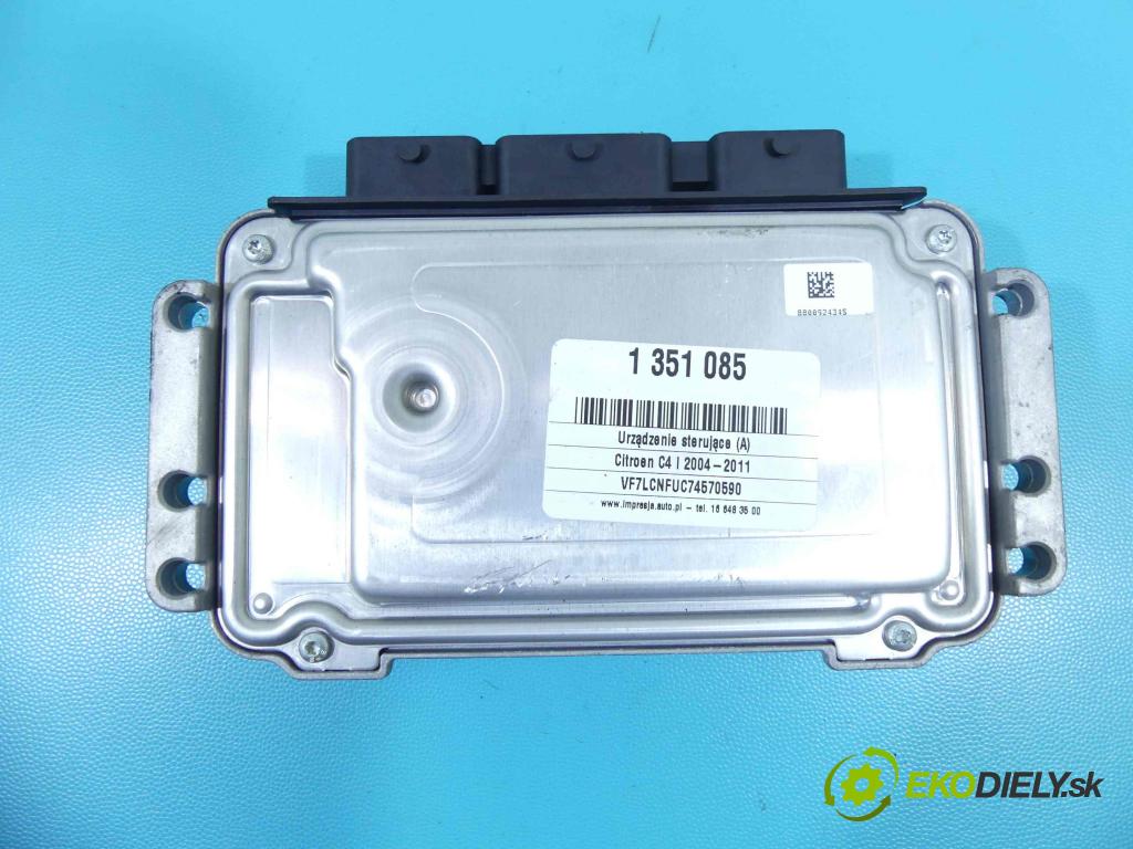 Citroen C4 I 2004-2011 1.6 16V 109 hp manual 80 kW 1587 cm3 5- řídící jednotka motoru 9663394580
