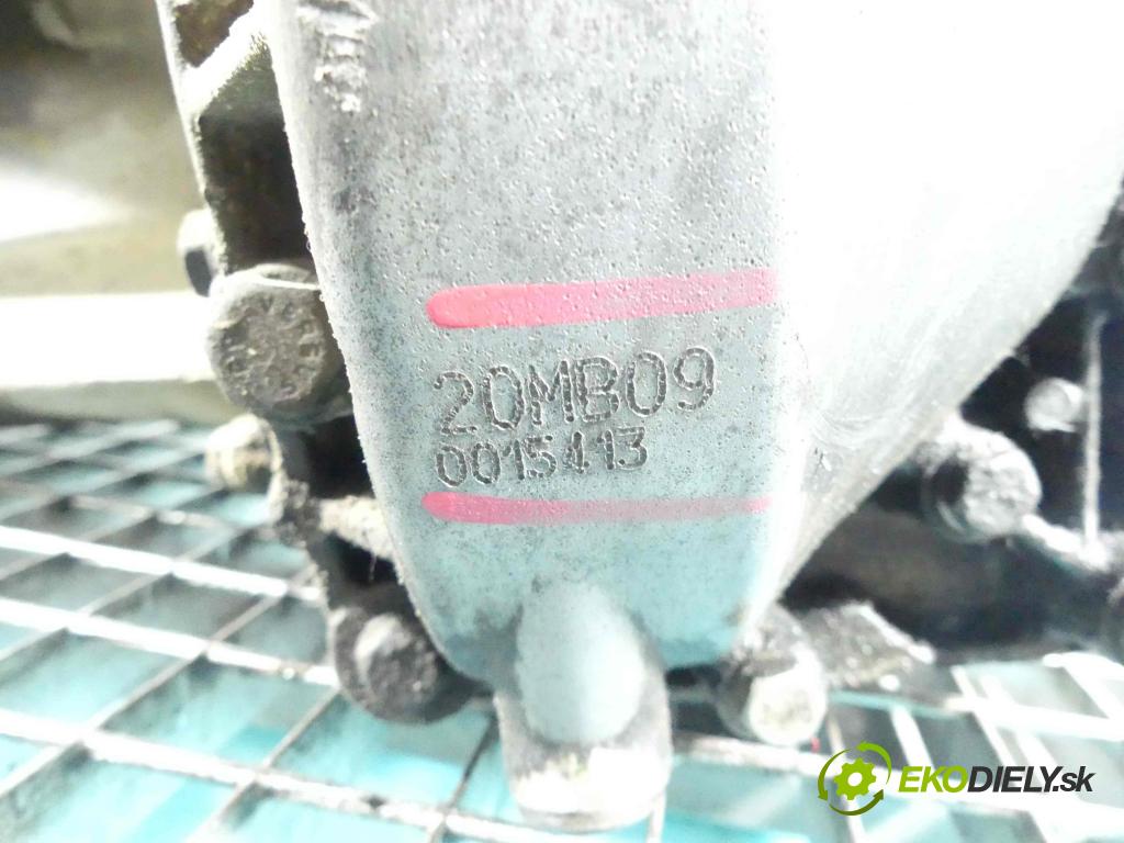 Peugeot 807 2002-2014 2.2 hdi 128 HP manual 94 kW 2179 cm3 5- prevodovka stupeň,rýchlosť manual 20MB09