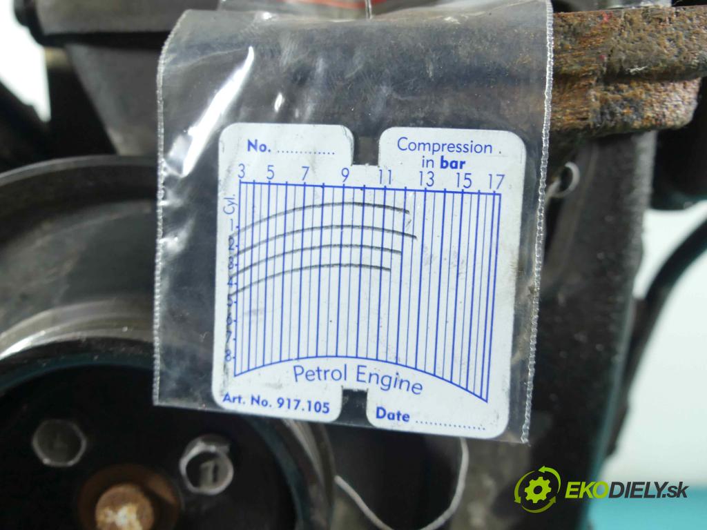 Hyundai Accent II 1999-2005 1.5 12V 90 hp manual 66 kW 1495 cm3 5- motor benzín G4EB
