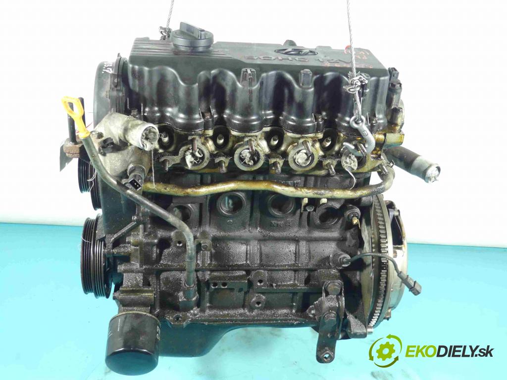Hyundai Accent II 1999-2005 1.5 12V 90 hp manual 66 kW 1495 cm3 5- motor benzín G4EB