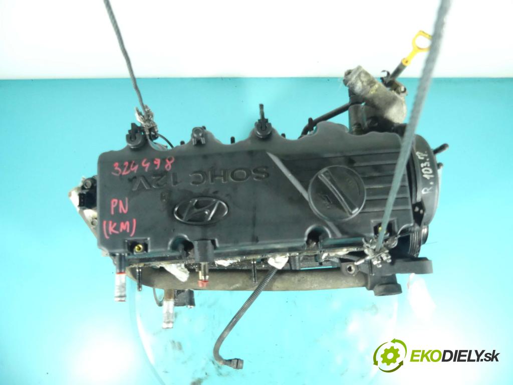 Hyundai Accent II 1999-2005 1.5 12V 90 hp manual 66 kW 1495 cm3 5- motor benzín G4EB