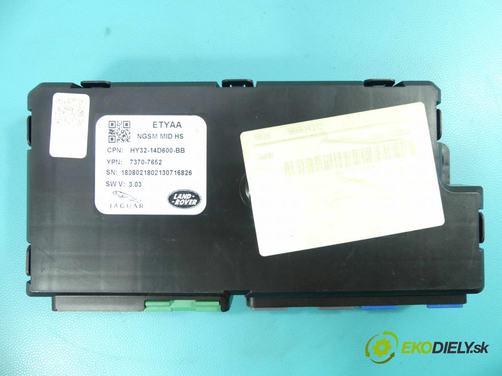 Jaguar F-Pace 16- 2.0d 179KM automatic 132 kW 1999 cm3 5- modul riadiaca jednotka HY32-14D600-BB (Ostatné)