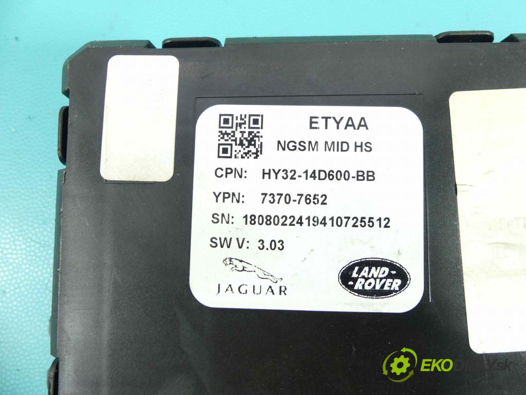 Jaguar F-Pace 16- 2.0d 179KM automatic 132 kW 1999 cm3 5- modul riadiaca jednotka HY32-14D600-BB (Ostatné)