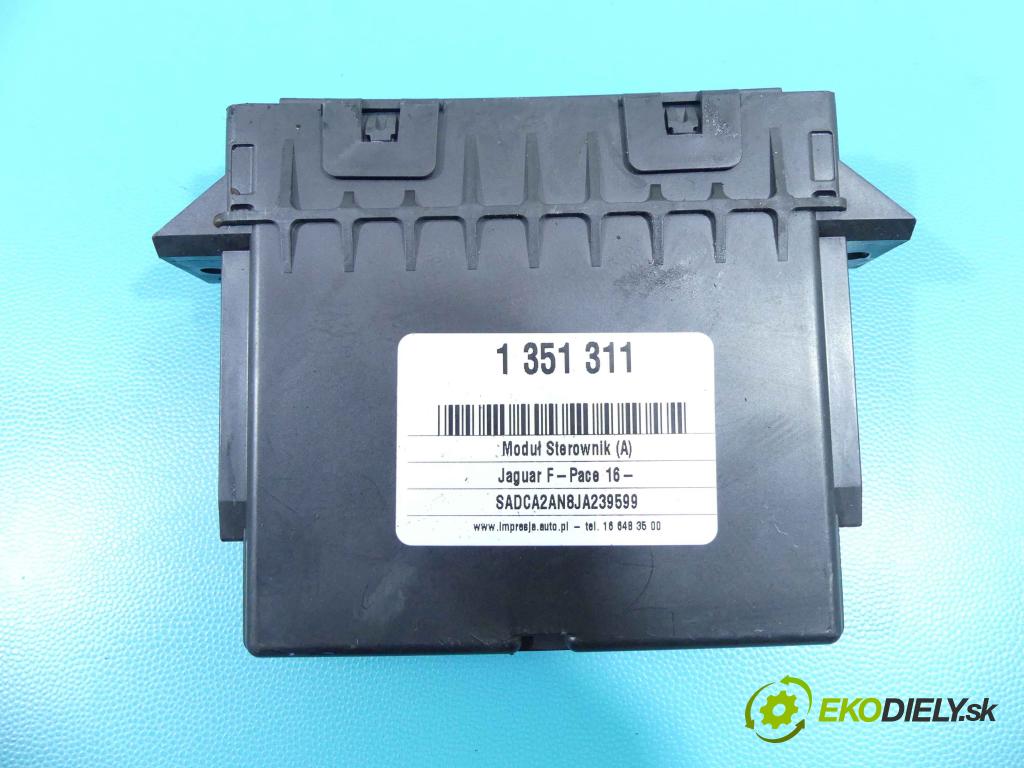 Jaguar F-Pace 16- 2.0d 179KM automatic 132 kW 1999 cm3 5- modul riadiaca jednotka JX63-14F498-AB (Ostatné)