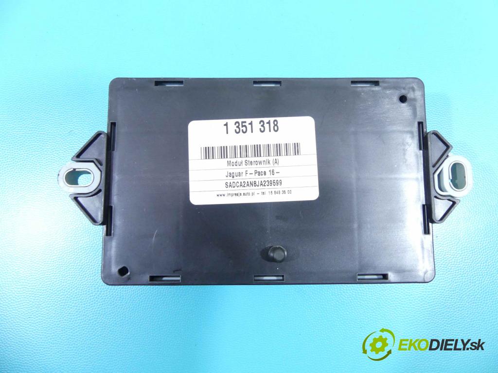 Jaguar F-Pace 16- 2.0d 179KM automatic 132 kW 1999 cm3 5- modul riadiaca jednotka 7370-7520 (Ostatné)