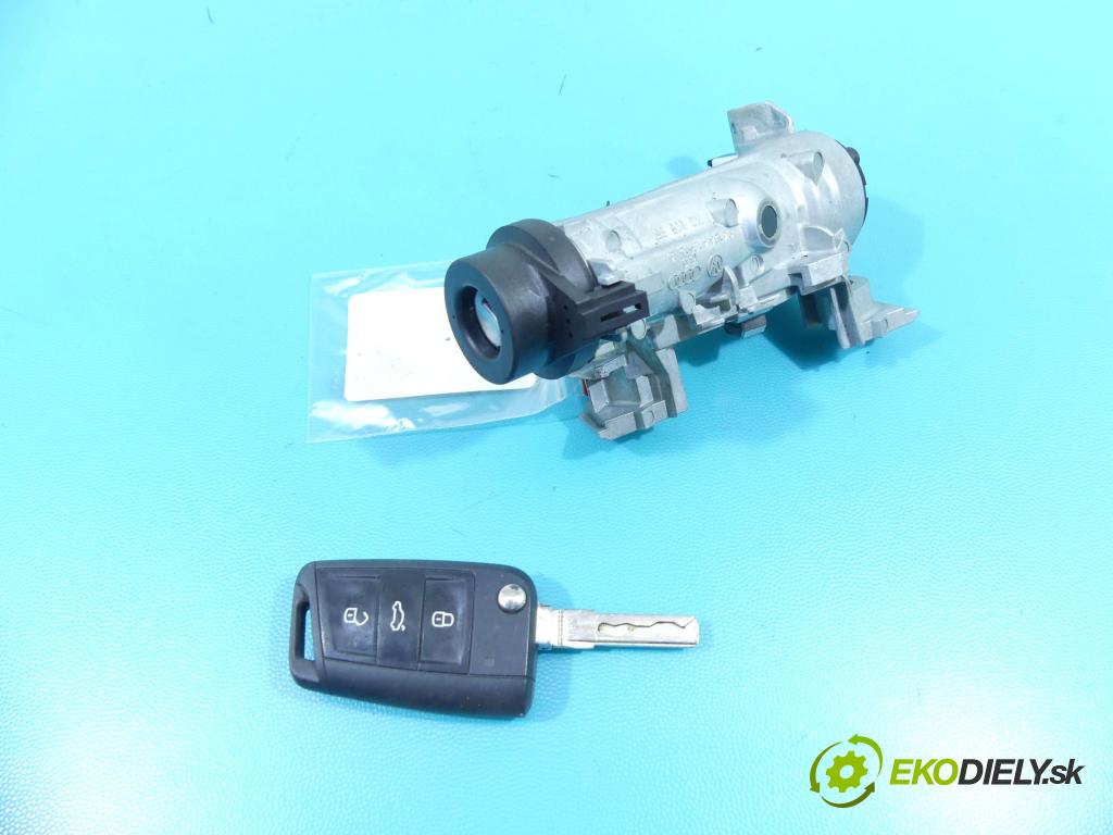 Seat Leon III 2012-2020 1.6 tdi 110 HP manual 81 kW 1598 cm3 5- Spínačka 5Q0905865 (Spínacie skrinky a kľúče)