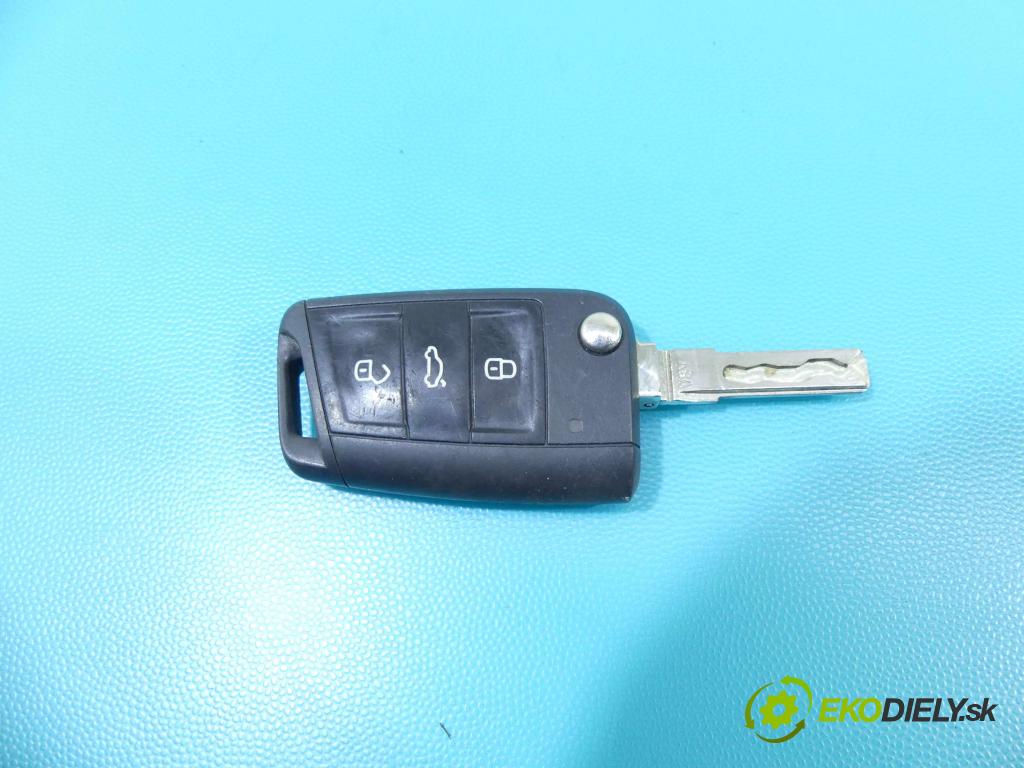 Seat Leon III 2012-2020 1.6 tdi 110 HP manual 81 kW 1598 cm3 5- Spínačka 5Q0905865 (Spínacie skrinky a kľúče)