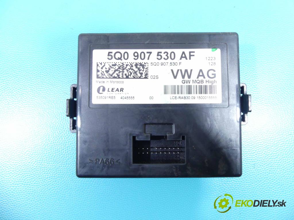 Seat Leon III 2012-2020 1.6 tdi 110 HP manual 81 kW 1598 cm3 5- modul riadiaca jednotka 5Q0907530AF (Ostatné)