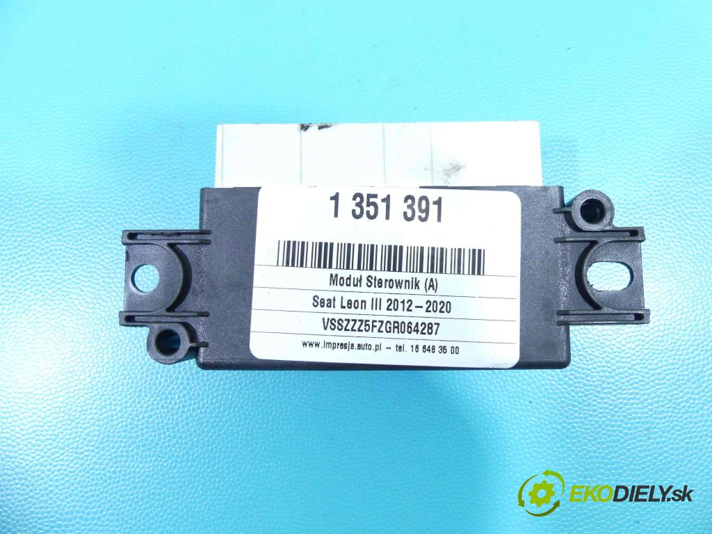 Seat Leon III 2012-2020 1.6 tdi 110 HP manual 81 kW 1598 cm3 5- modul riadiaca jednotka 5Q0919294K (Ostatné)