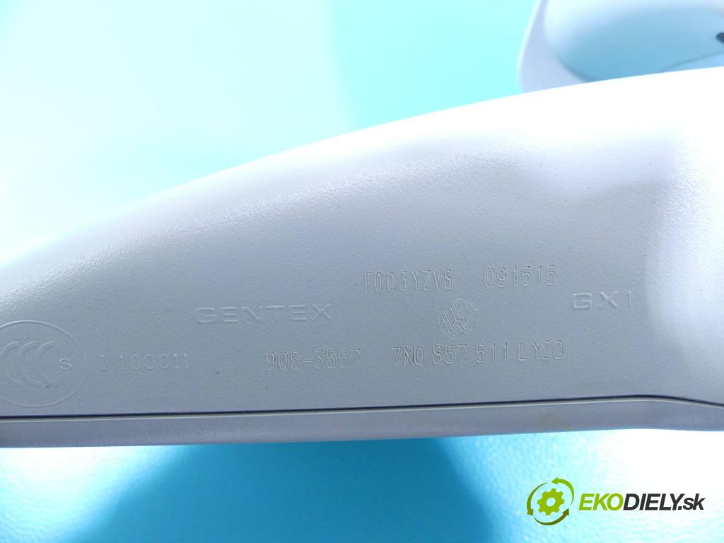 Seat Leon III 2012-2020 1.6 tdi 110 hp manual 81 kW 1598 cm3 5- zpětné zrcátko vnitřní 7N0857511L (Světla vnitřní)