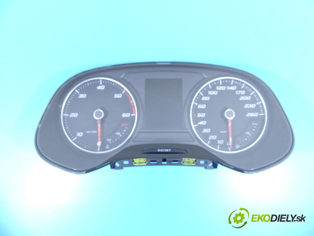Seat Leon III 2012-2020 1.6 tdi 110 HP manual 81 kW 1598 cm3 5- prístrojovka/ budíky 5F0920873A (Prístrojové dosky, displeje)