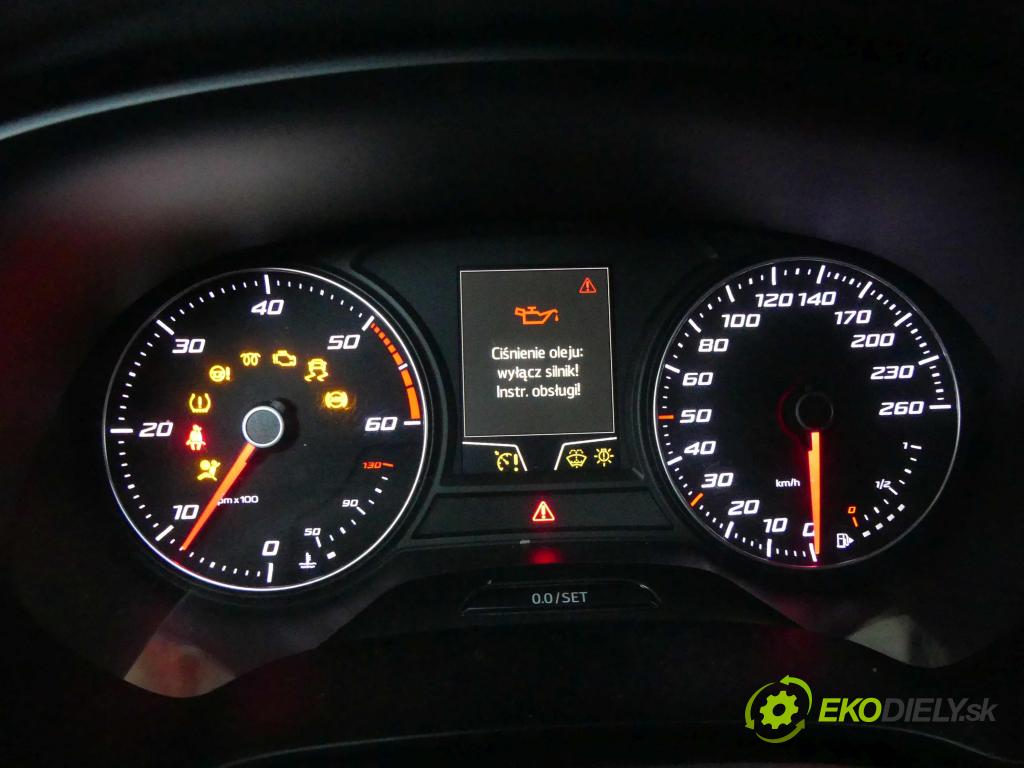 Seat Leon III 2012-2020 1.6 tdi 110 HP manual 81 kW 1598 cm3 5- prístrojovka/ budíky 5F0920873A (Prístrojové dosky, displeje)