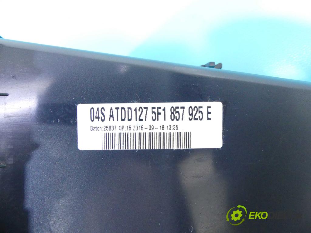 Seat Leon III 2012-2020 1.6 tdi 110 HP manual 81 kW 1598 cm3 5- kastlík 5F1857925E