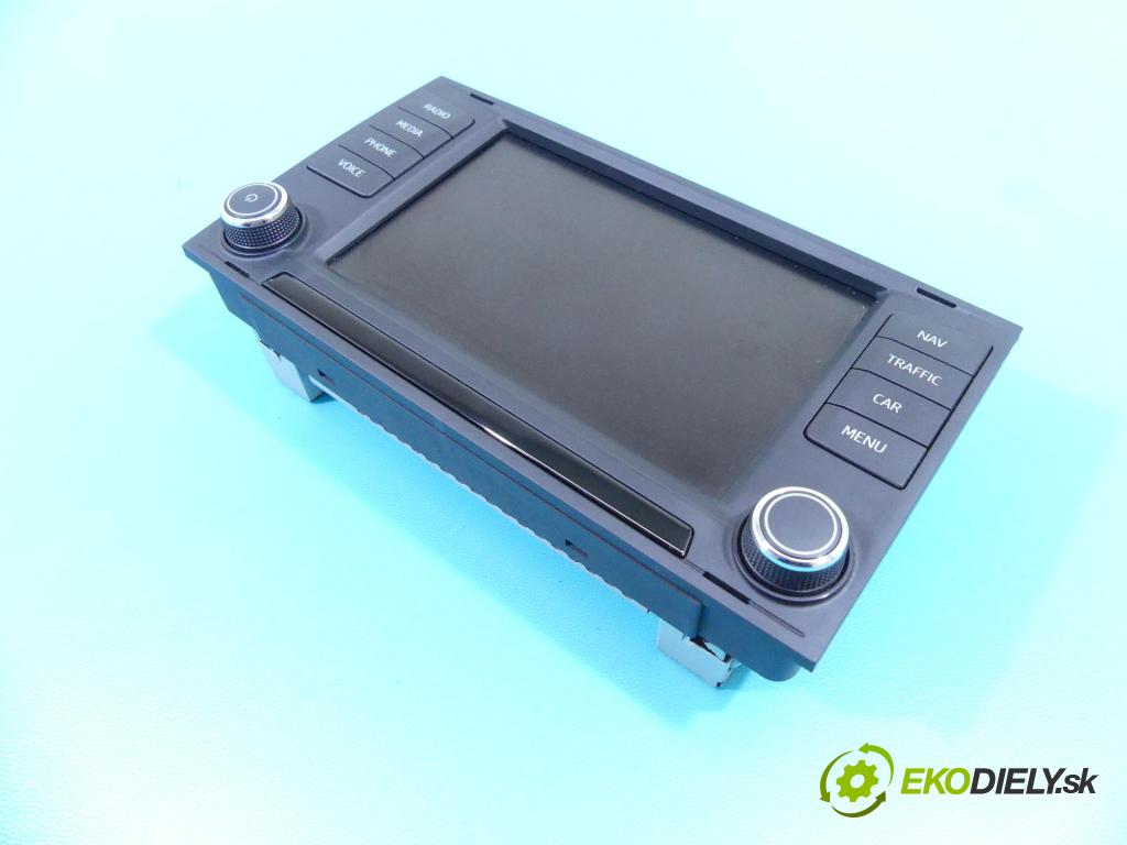 Seat Leon III 2012-2020 1.6 tdi 110 HP manual 81 kW 1598 cm3 5- Radio originál 5F0919604A