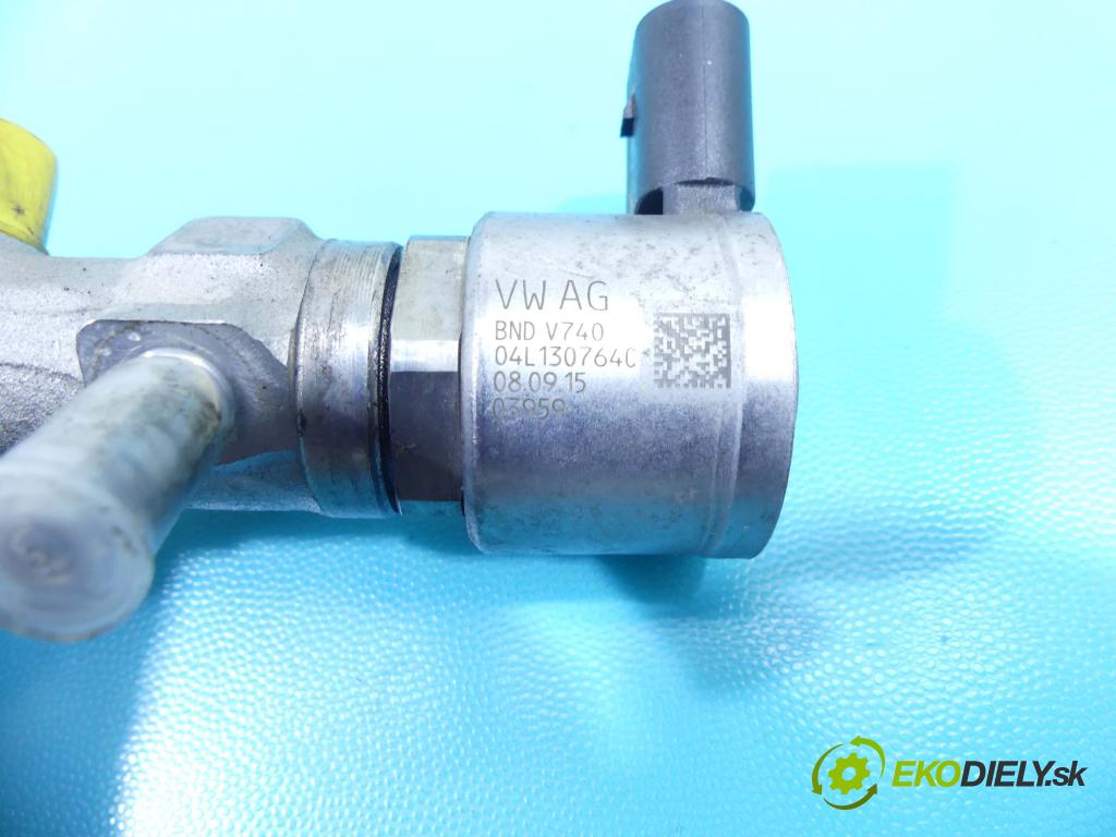 Seat Leon III 2012-2020 1.6 tdi 110 HP manual 81 kW 1598 cm3 5- lišta vstrekovacia 04L089G (Vstrekovacie lišty)