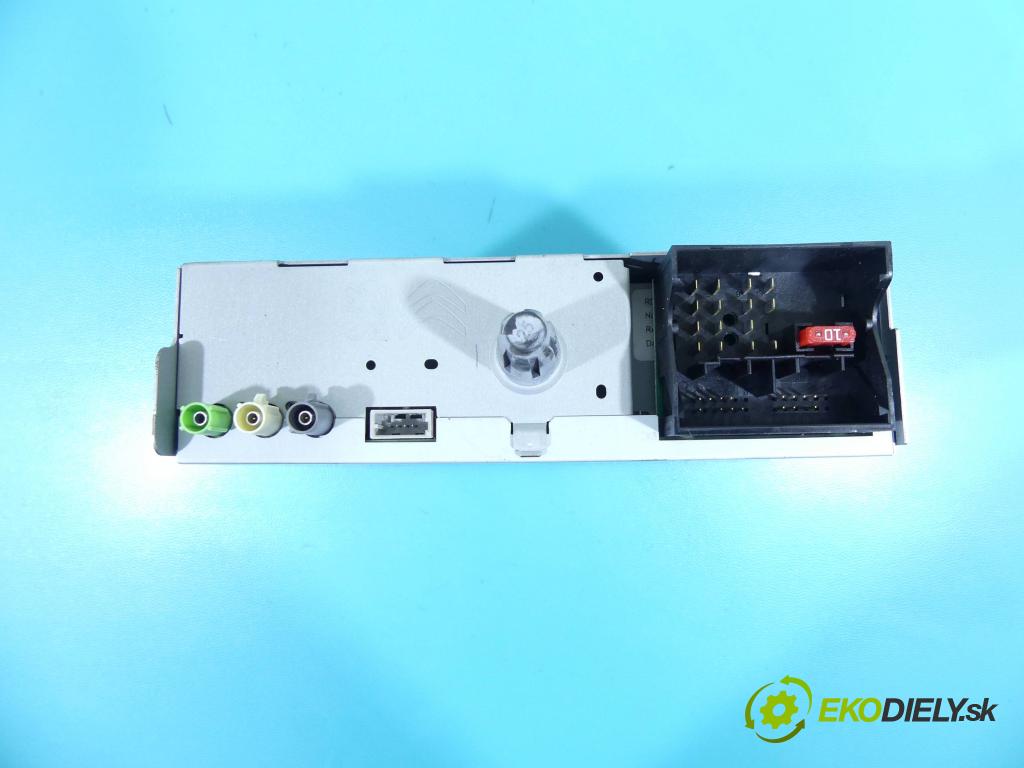 Peugeot 508 2010-2018 2.0 hdi 140 HP manual 103 kW 1997 cm3 4- Radio originál 9666994880