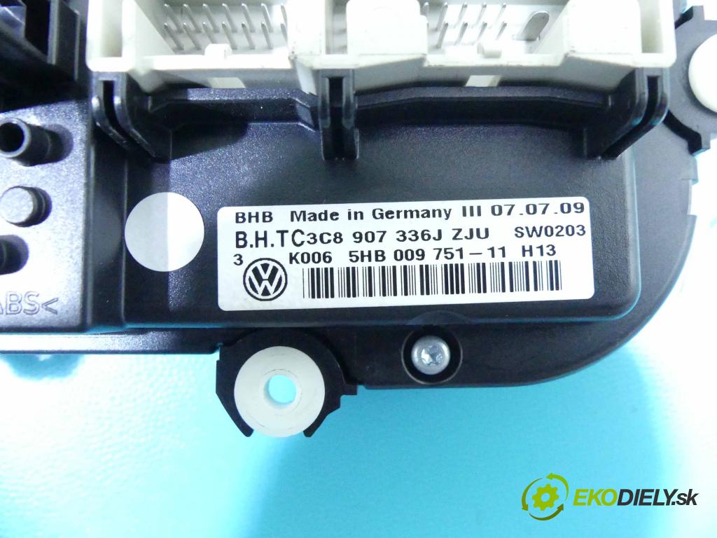 Vw Golf VI 2008-2013 1.4 16V 80 HP manual 59 kW 1390 cm3 5- panel kúrenia 3C8907336J