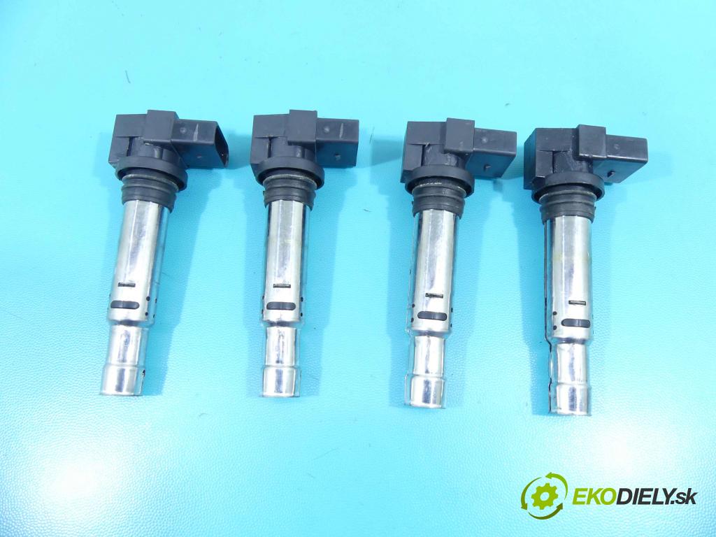Vw Golf VI 2008-2013 1.4 16V 80 HP manual 59 kW 1390 cm3 5- cievka zapaľovacia 036905715F (Zapaľovacie cievky, moduly)