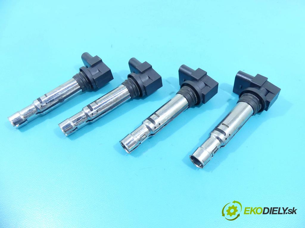 Vw Golf VI 2008-2013 1.4 16V 80 HP manual 59 kW 1390 cm3 5- cievka zapaľovacia 036905715F (Zapaľovacie cievky, moduly)