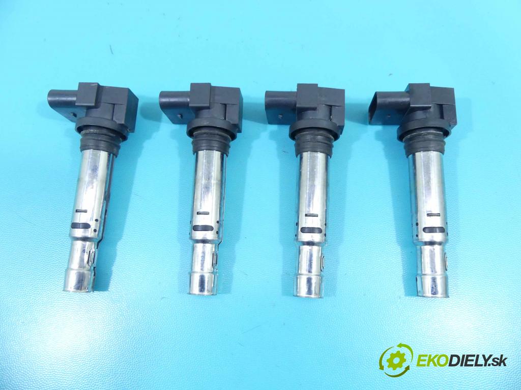 Vw Golf VI 2008-2013 1.4 16V 80 HP manual 59 kW 1390 cm3 5- cievka zapaľovacia 036905715F (Zapaľovacie cievky, moduly)