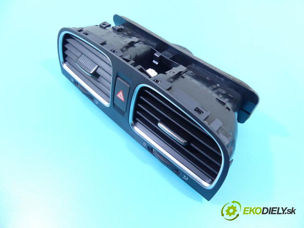 Vw Golf VI 2008-2013 1.4 16V 80 HP manual 59 kW 1390 cm3 5- Mřížka: kúrenia stredová 5K0819728M (Mriežky kúrenia (fukáre))