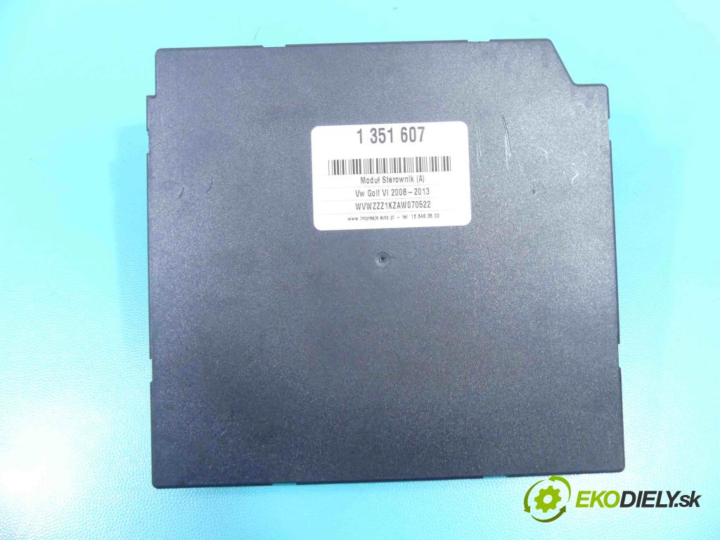 Vw Golf VI 2008-2013 1.4 16V 80 HP manual 59 kW 1390 cm3 5- modul riadiaca jednotka 1K0937085D (Ostatné)