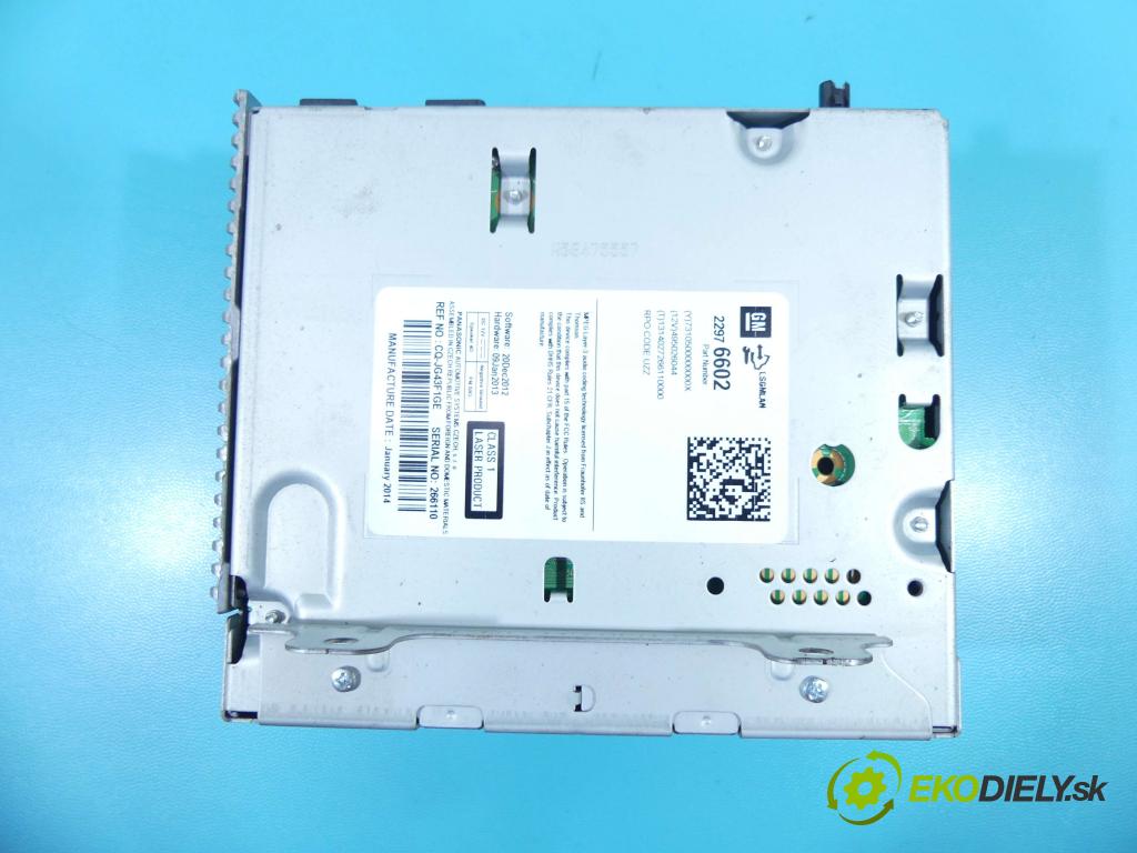 Opel Astra IV 2009-2015 1.7 cdti 131 HP manual 96 kW 1686 cm3 5- Radio originál 22976602