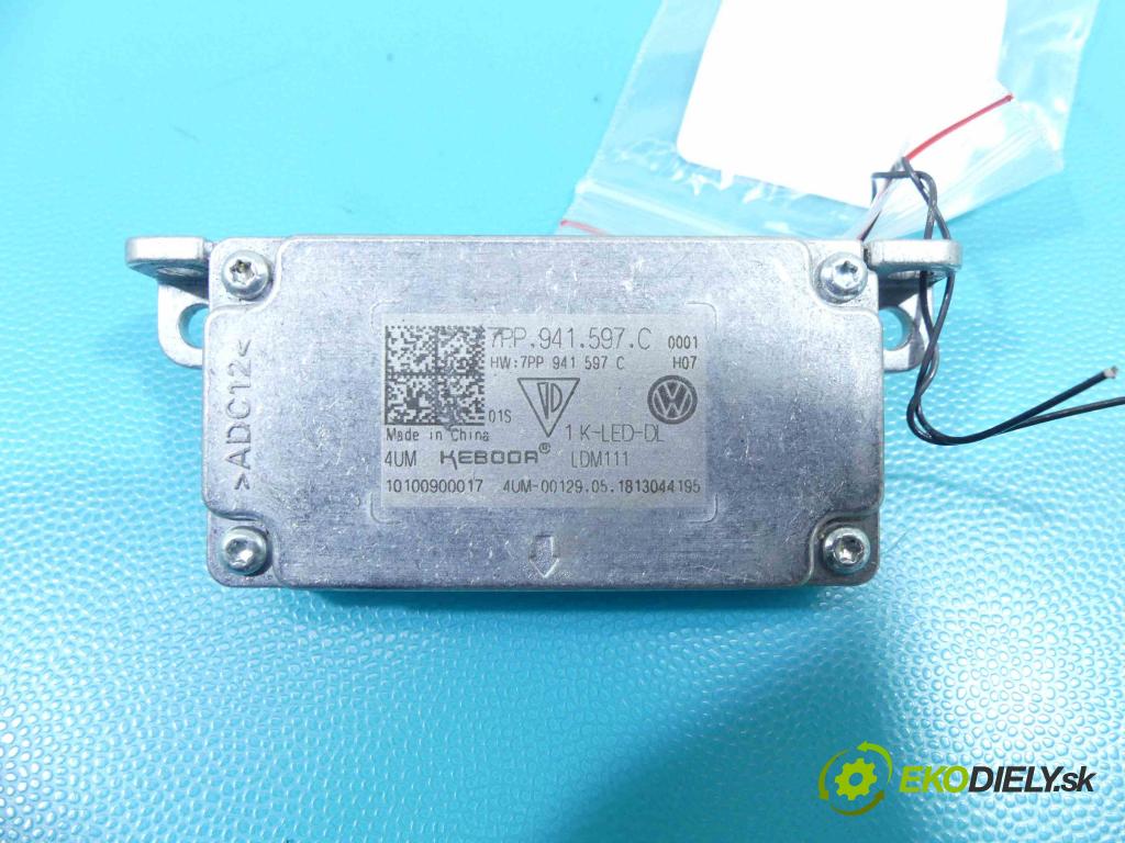 Seat Ibiza V KJ 2017- 1.0 tsi 95 HP manual 70 kW 999 cm3 5- modul riadiaca jednotka 7PP941597C (Ostatné)