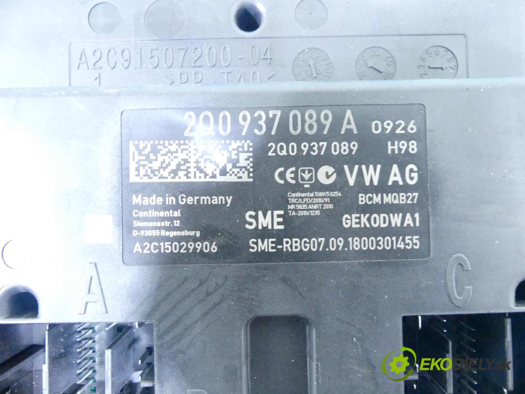 Seat Ibiza V KJ 2017- 1.0 tsi 95 HP manual 70 kW 999 cm3 5- modul riadiaca jednotka 2Q0937089A (Ostatné)