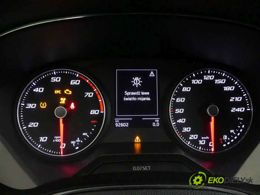 Seat Ibiza V KJ 2017- 1.0 tsi 95 HP manual 70 kW 999 cm3 5- prístrojovka/ budíky A2C17414400 (Prístrojové dosky, displeje)