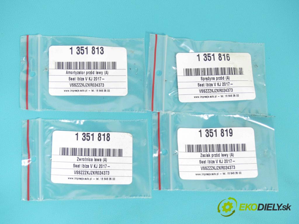 Seat Ibiza V KJ 2017- 1.0 tsi 95 HP manual 70 kW 999 cm3 5- náboj ľavé 2Q0407255M (Náboje)