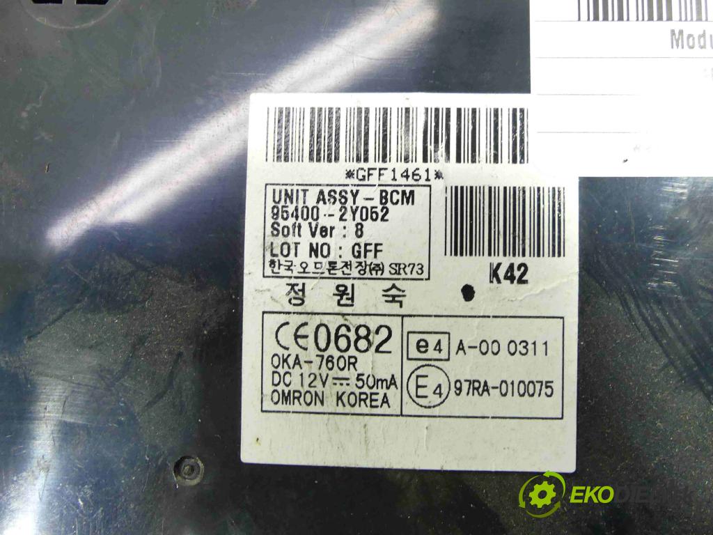 Hyundai Ix35 2.0 crdi 136 HP manual 100 kW 1995 cm3 5- modul riadiaca jednotka 95400-2Y052 (Ostatné)