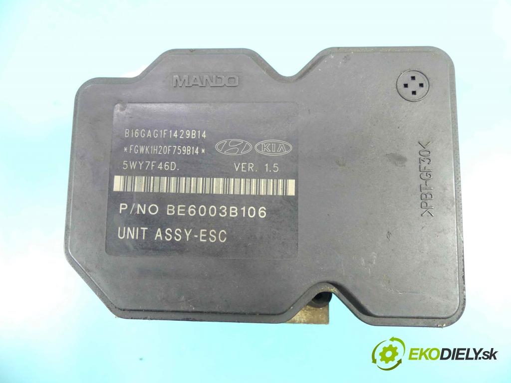 Hyundai Ix35 2.0 crdi 136 HP manual 100 kW 1995 cm3 5- čerpadlo abs 58920-2Y350 (Pumpy ABS)