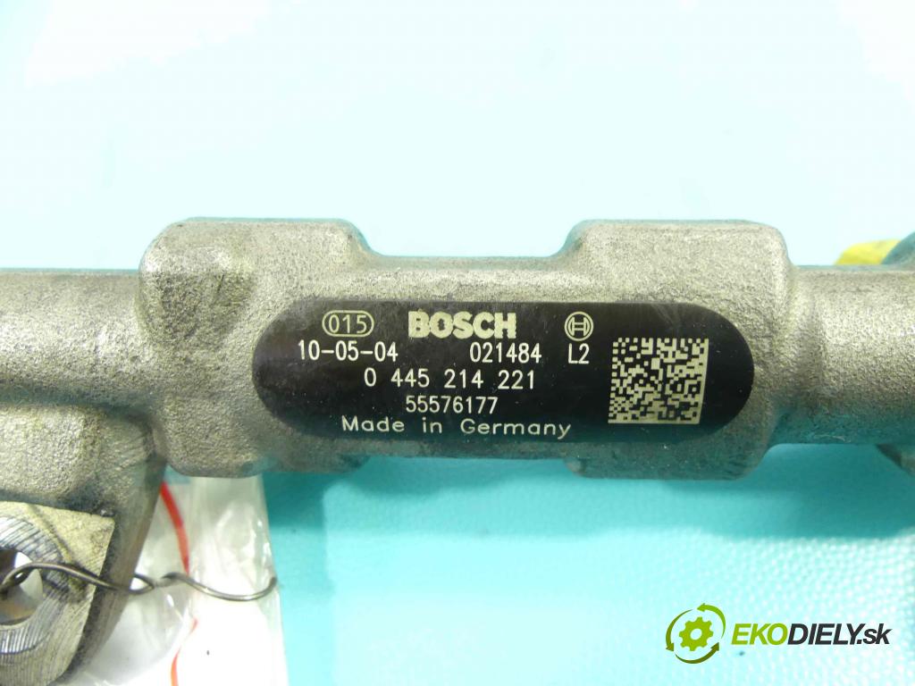 Opel Insignia A 2008-2017 2.0 cdti 131 HP manual 96 kW 1956 cm3 5- lišta vstrekovacia 0445214221 (Vstrekovacie lišty)